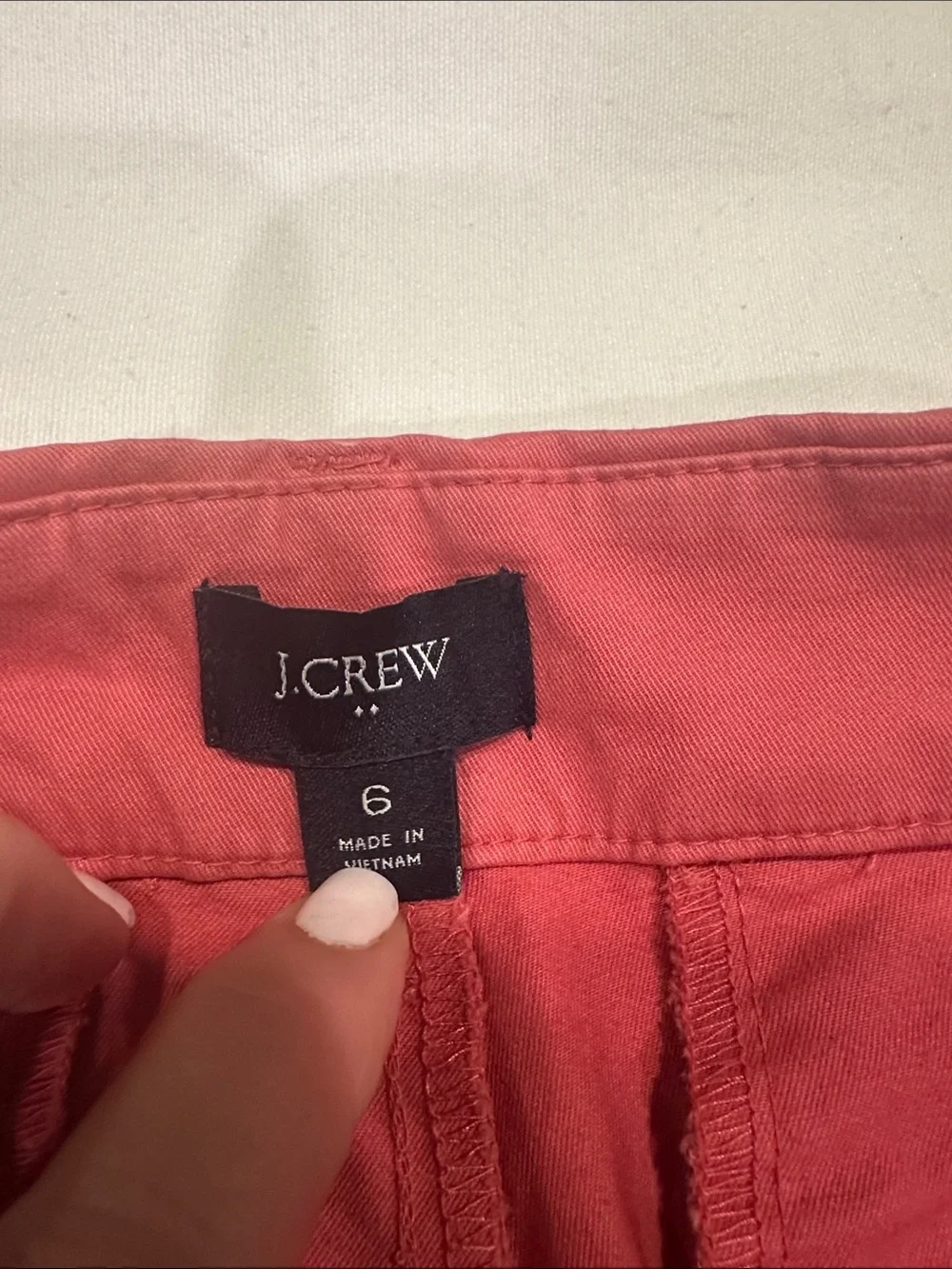 J. Crew Coral Pink Shorts